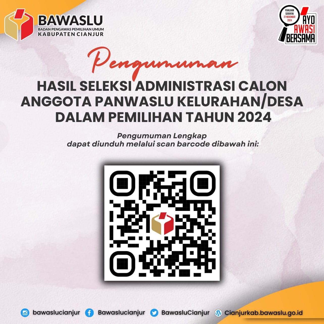 Pengumuman PKD