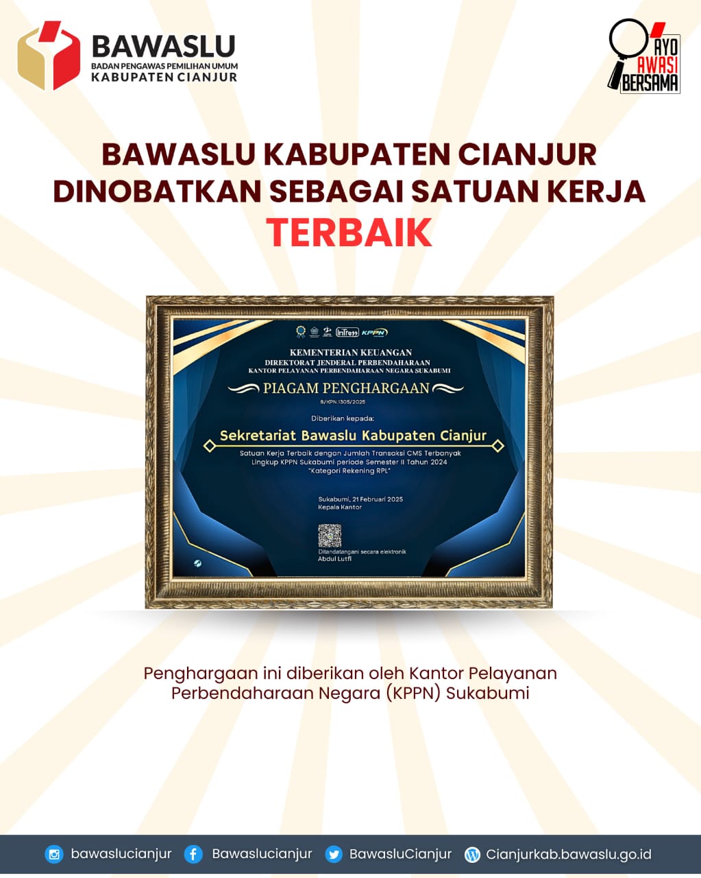 Rabu, 26 Februari 2025